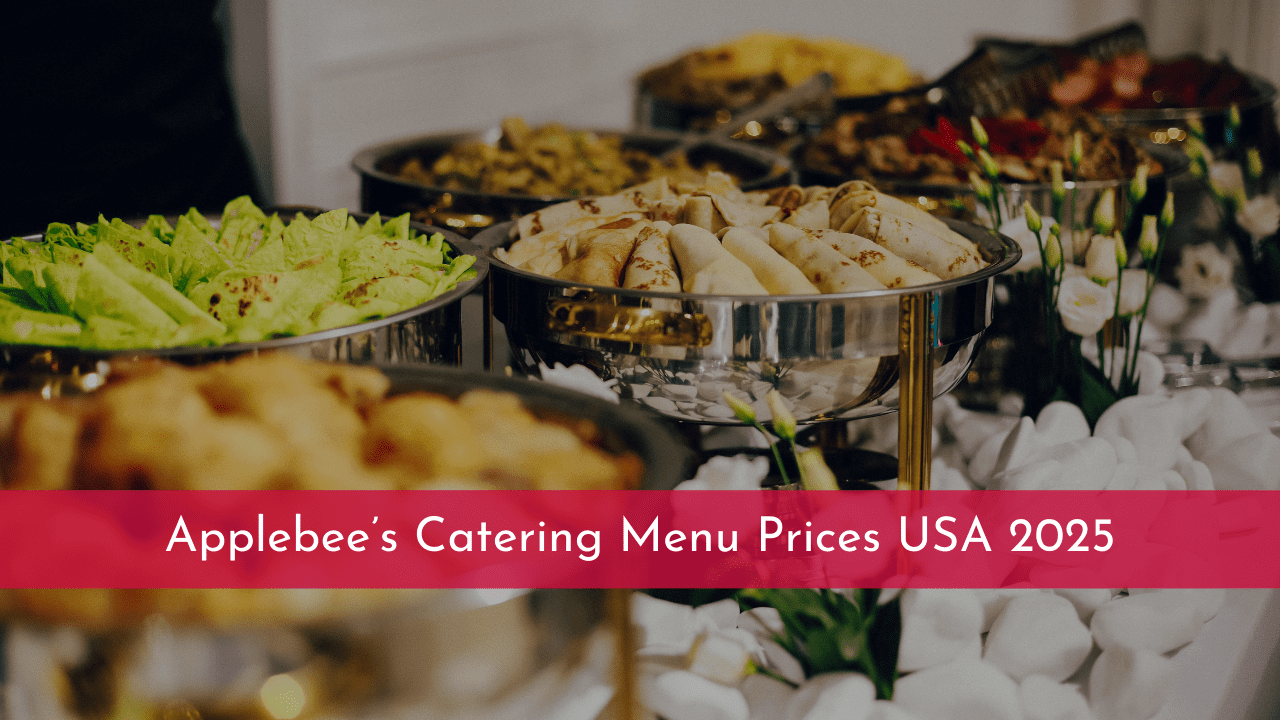 applebee's catering menu