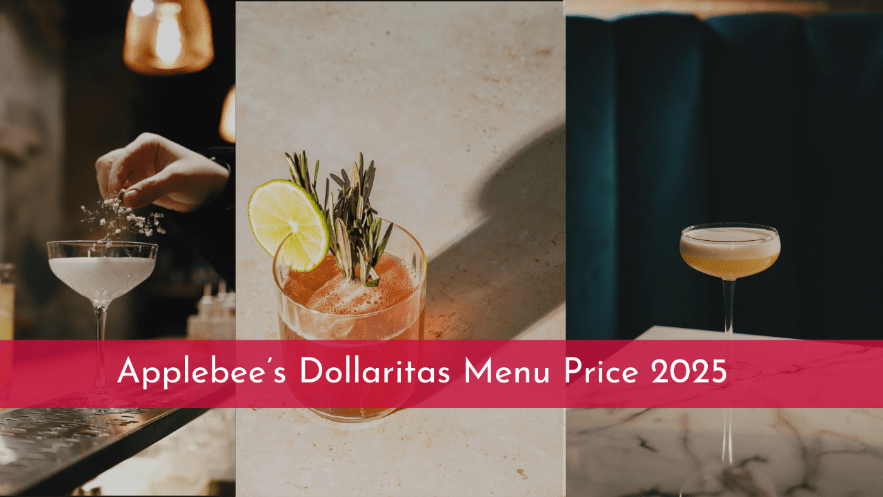 Applebee’s Dollaritas menu 2025