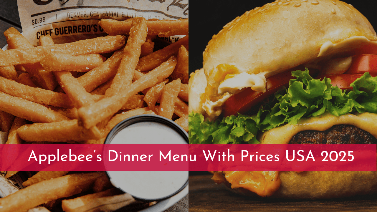 applebees Dinner Menu