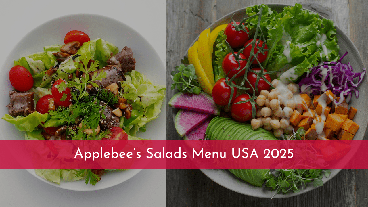 Applebee’s salad menu