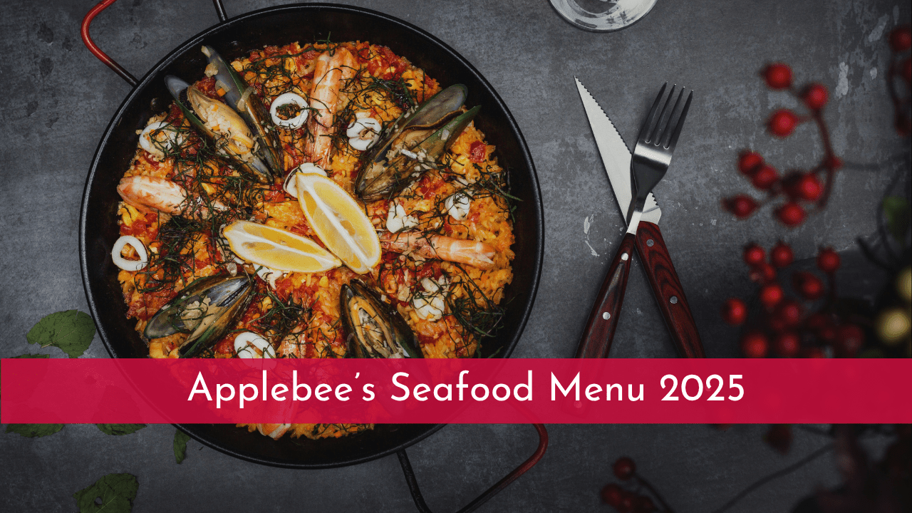 Applebee’s Seafood Menu: