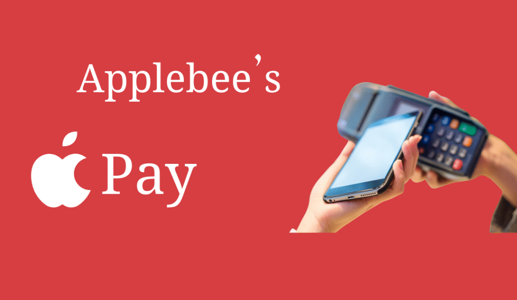 Does Applebee's accept apple pay
