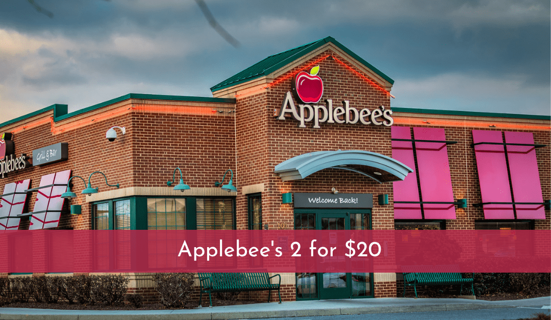 Applebee's 2 for $20