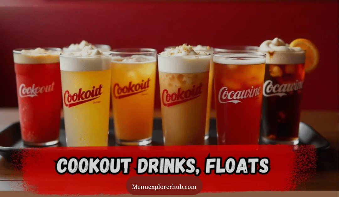 cookout menu drinks